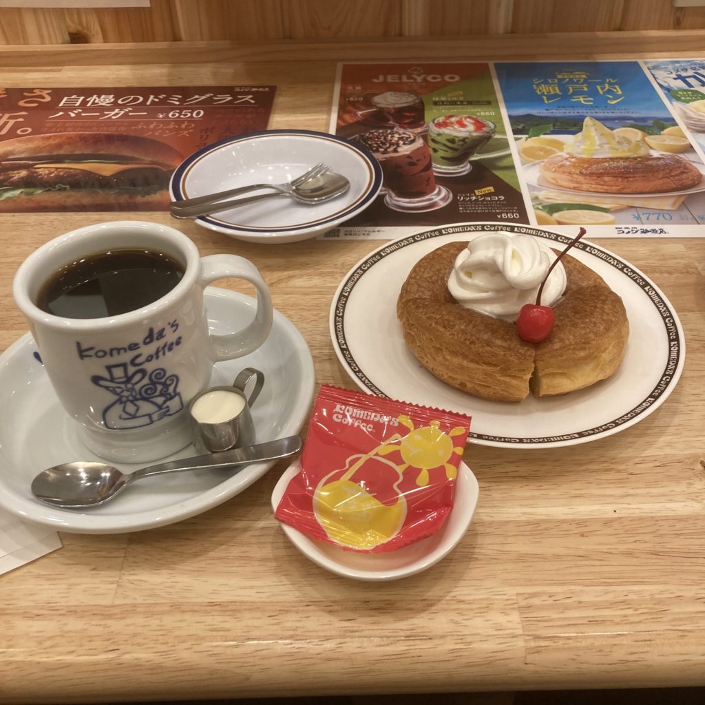 コメダのセットメニュー